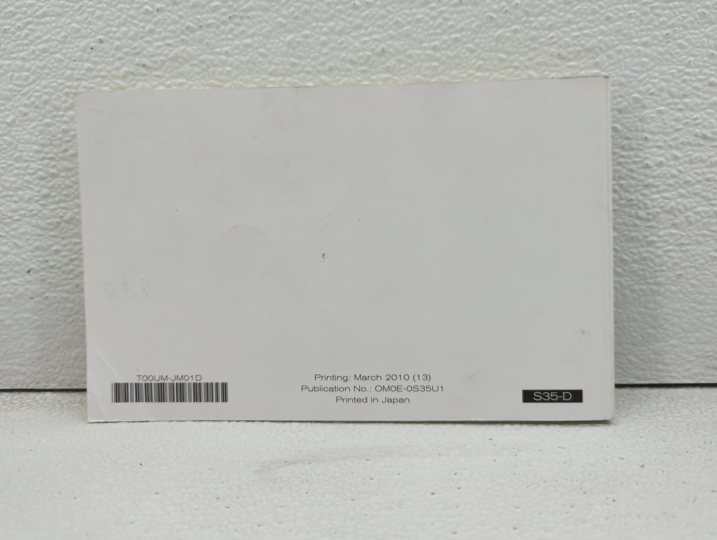 2010 Nissan Rogue Owners Manual Book Guide OEM Used Auto Parts - Oemusedautoparts1.com