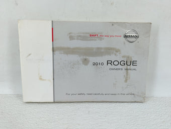 compare product 2010 Nissan Rogue Owners Manual Book Guide OEM Used Auto Parts