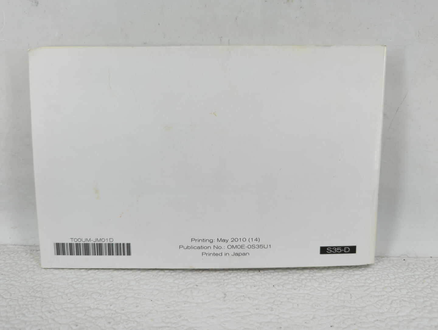 2010 Nissan Rogue Owners Manual Book Guide OEM Used Auto Parts - Oemusedautoparts1.com
