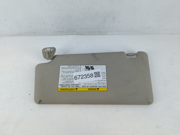 2008-2010 Nissan Rogue Sun Visor Shade Replacement Passenger Right Mirror Fits Fits 2008 2009 2010 OEM Used Auto Parts - Oem