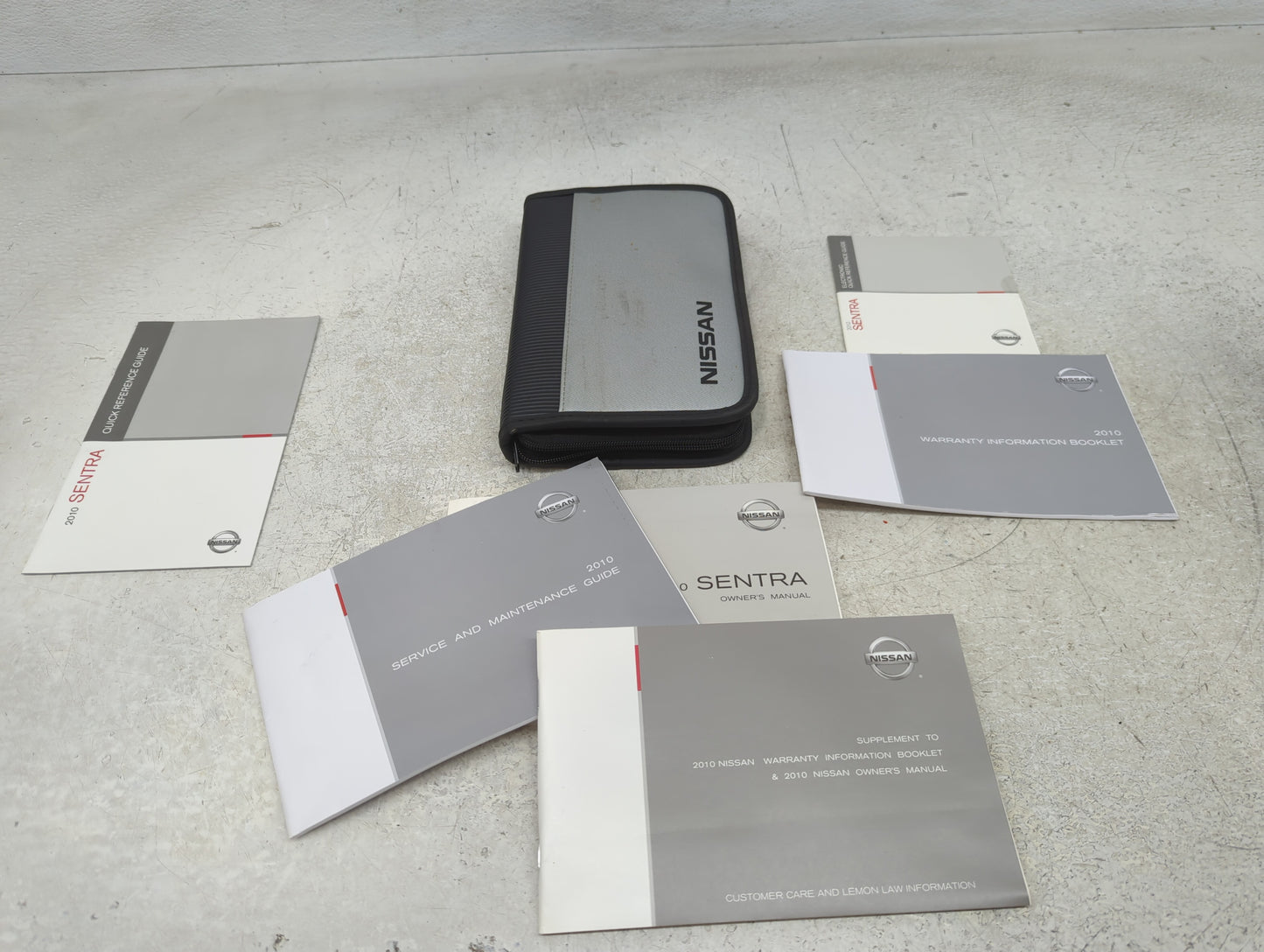 2010 Nissan Sentra Owners Manual Book Guide P/N:OM0E-0B16U0 OEM Used Auto Parts - Oemusedautoparts1.com