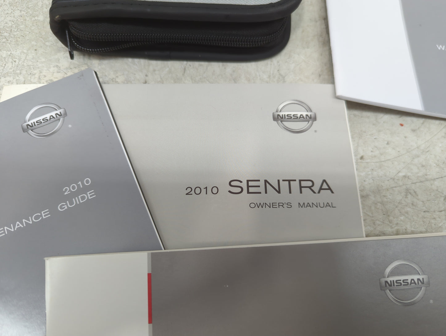 2010 Nissan Sentra Owners Manual Book Guide P/N:OM0E-0B16U0 OEM Used Auto Parts - Oemusedautoparts1.com