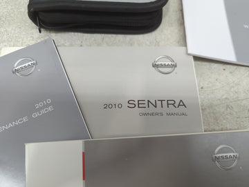 2010 Nissan Sentra Owners Manual Book Guide P/N:OM0E-0B16U0 OEM Used Auto Parts