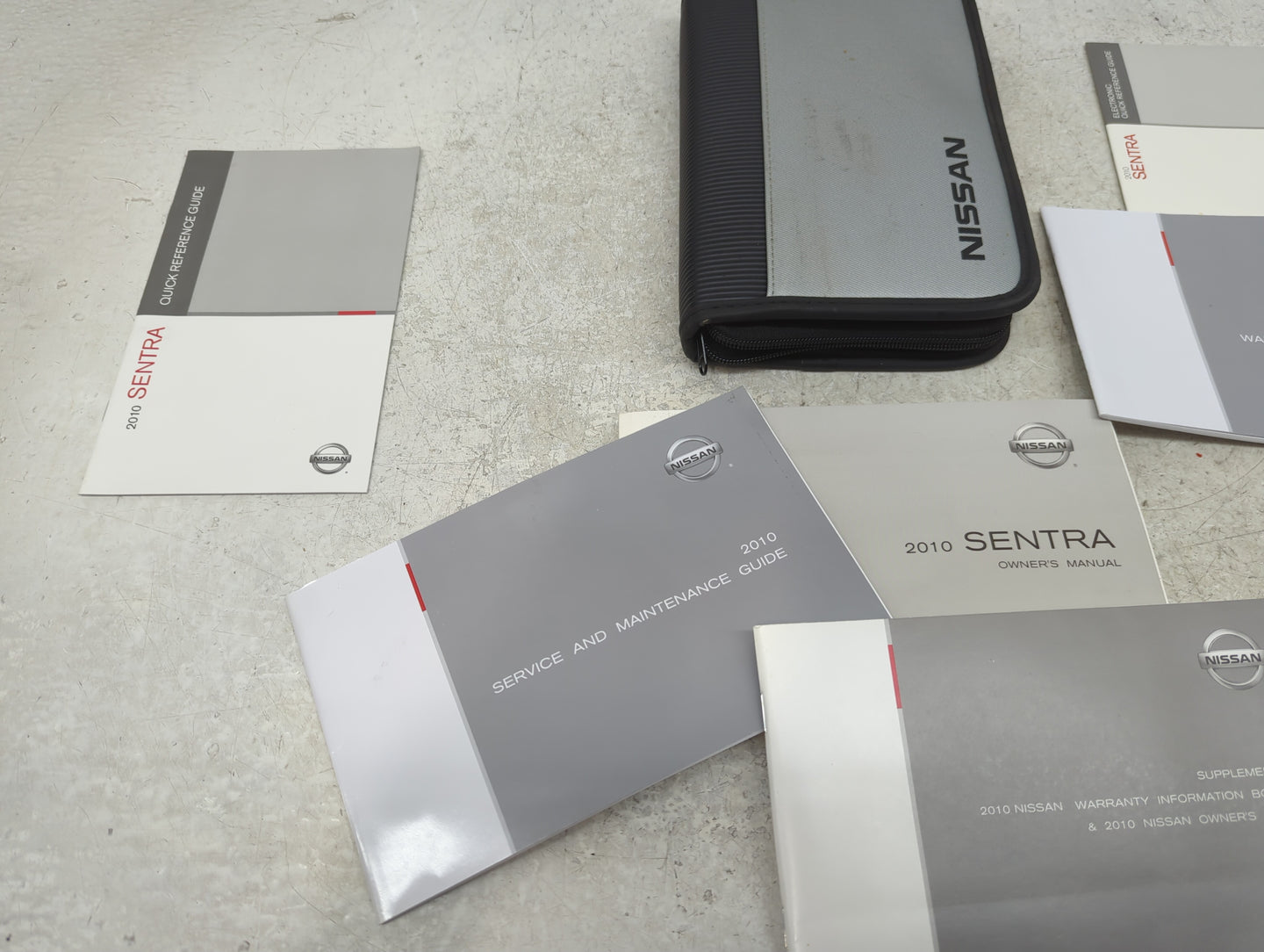 2010 Nissan Sentra Owners Manual Book Guide P/N:OM0E-0B16U0 OEM Used Auto Parts - Oemusedautoparts1.com