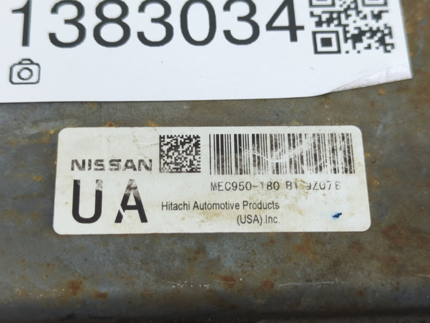 2010 Nissan Sentra PCM Engine Control Computer ECU ECM PCU OEM P/N:MEC950-180 B1 Fits OEM Used Auto Parts - Oemusedautoparts