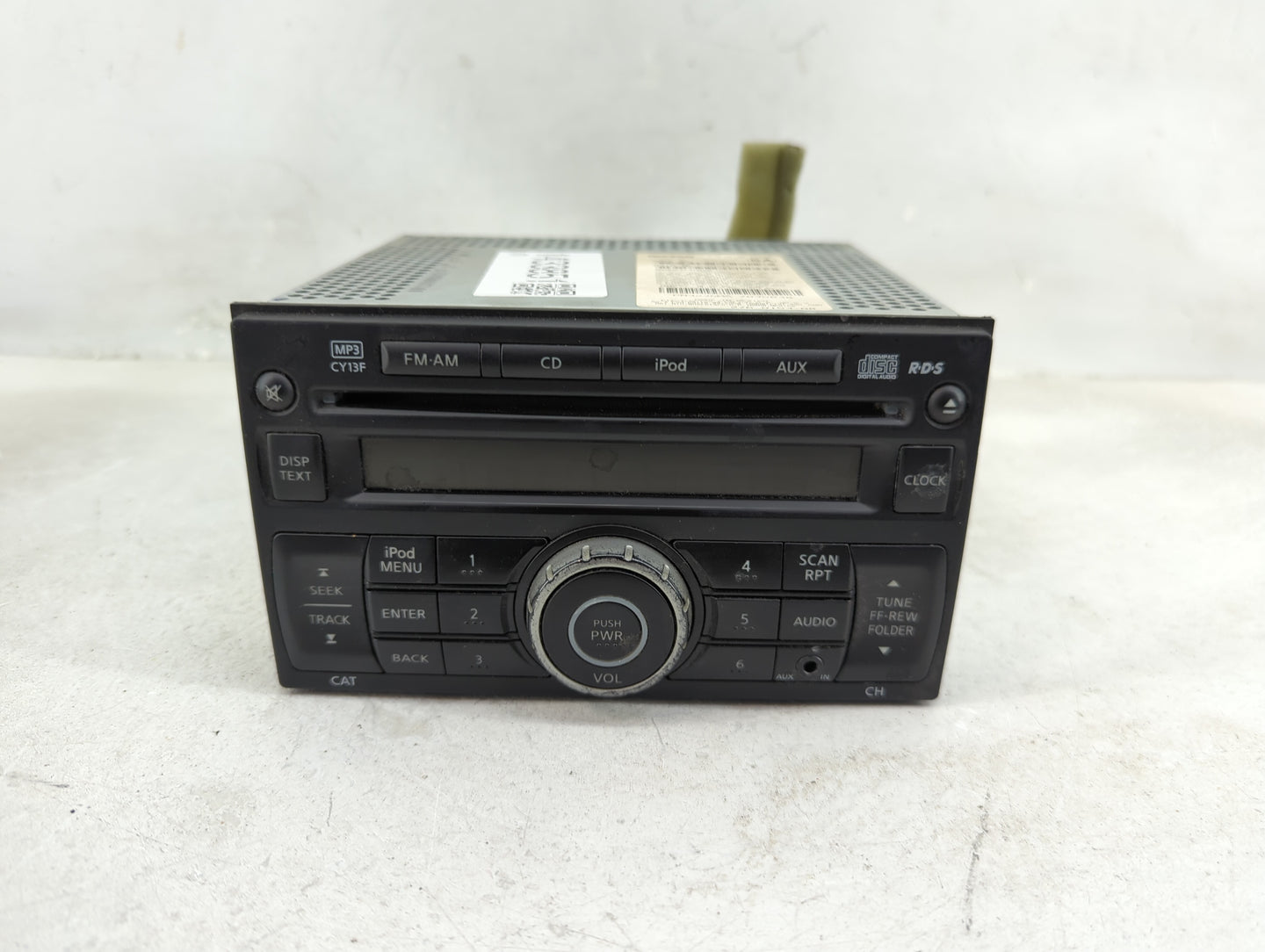 2010-2012 Nissan Sentra Radio AM FM Cd Player Receiver Replacement P/N:28185 ZT50A PN-3236M Fits Fits 2010 2011 2012 OEM Use