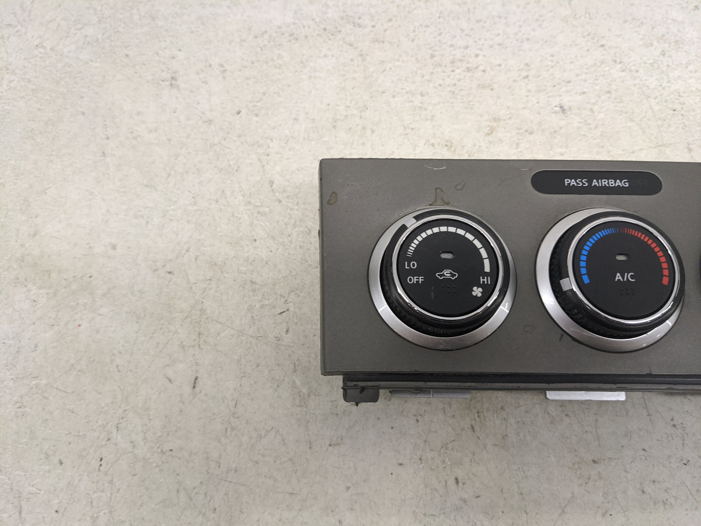 2010-2012 Nissan Sentra Climate Control Module Temperature AC/Heater Replacement P/N:27510ZT50A A02000A3206000 Fits OEM Used