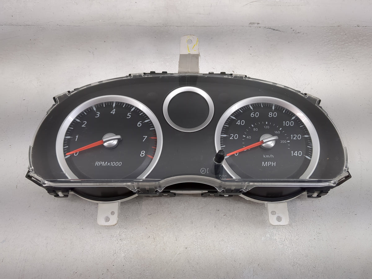 2010 Nissan Sentra Instrument Cluster Speedometer Gauges P/N:24810ZT72E CKMX-AGS Miles: Fits OEM Used Auto Parts - Oemusedau