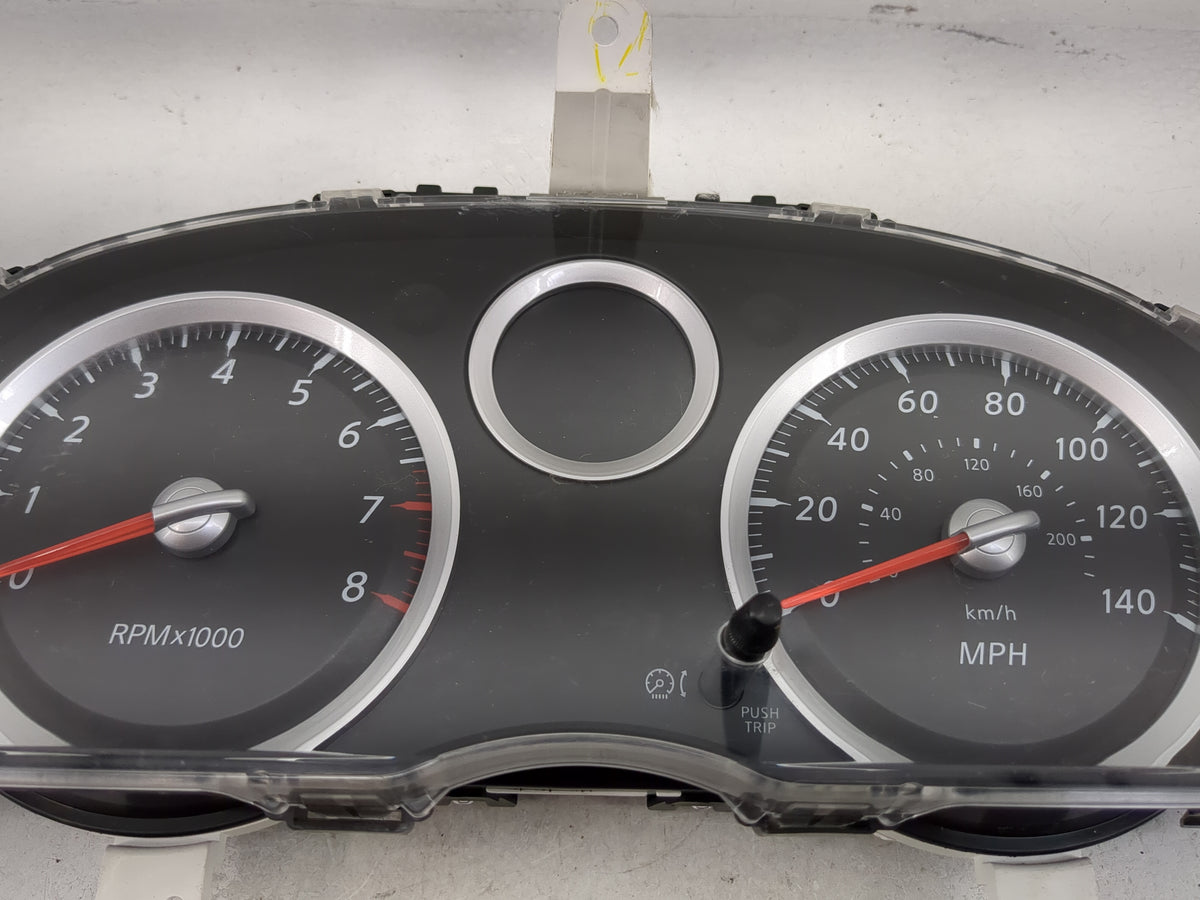 2010 Nissan Sentra Instrument Cluster Speedometer Gauges P/N:24810ZT72E CKMX-AGS Miles: Fits OEM Used Auto Parts - Oemusedau