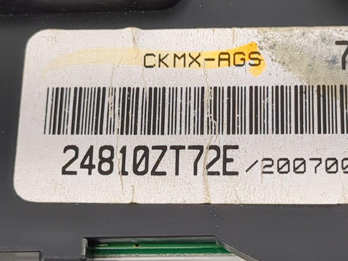 2010 Nissan Sentra Instrument Cluster Speedometer Gauges P/N:24810ZT72E CKMX-AGS Miles: Fits OEM Used Auto Parts - Oemusedau