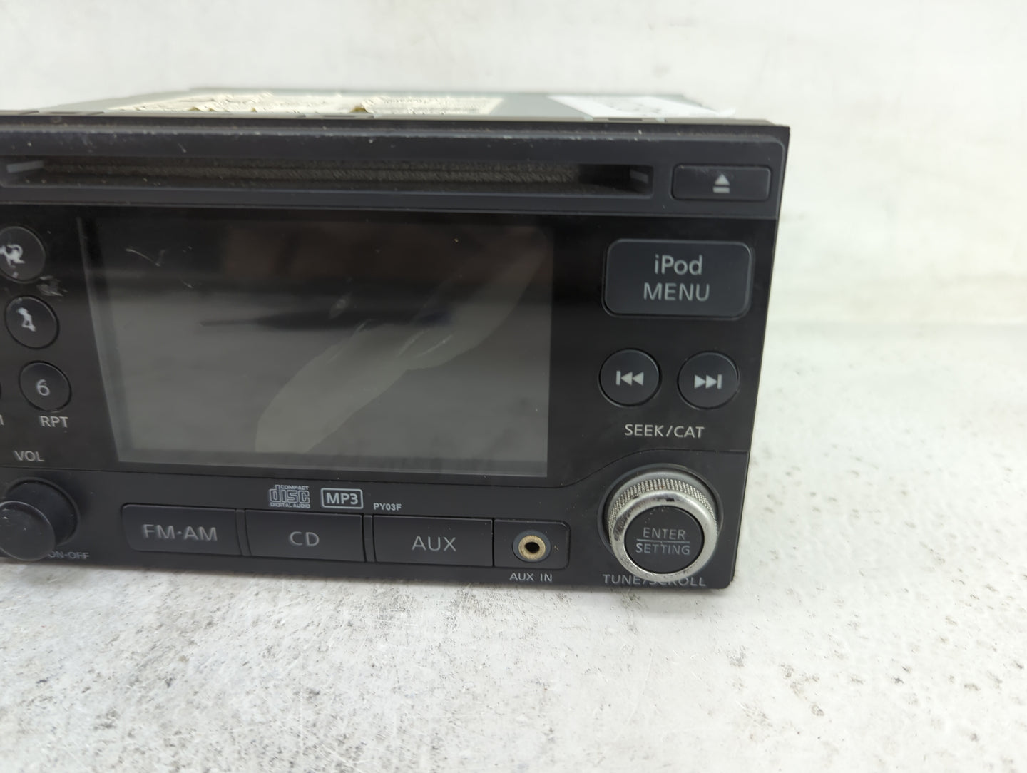 2010-2012 Nissan Sentra Radio AM FM Cd Player Receiver Replacement P/N:28185 ZT50B CQ-JN2863VD, PY03F Fits Fits 2010 2011 20