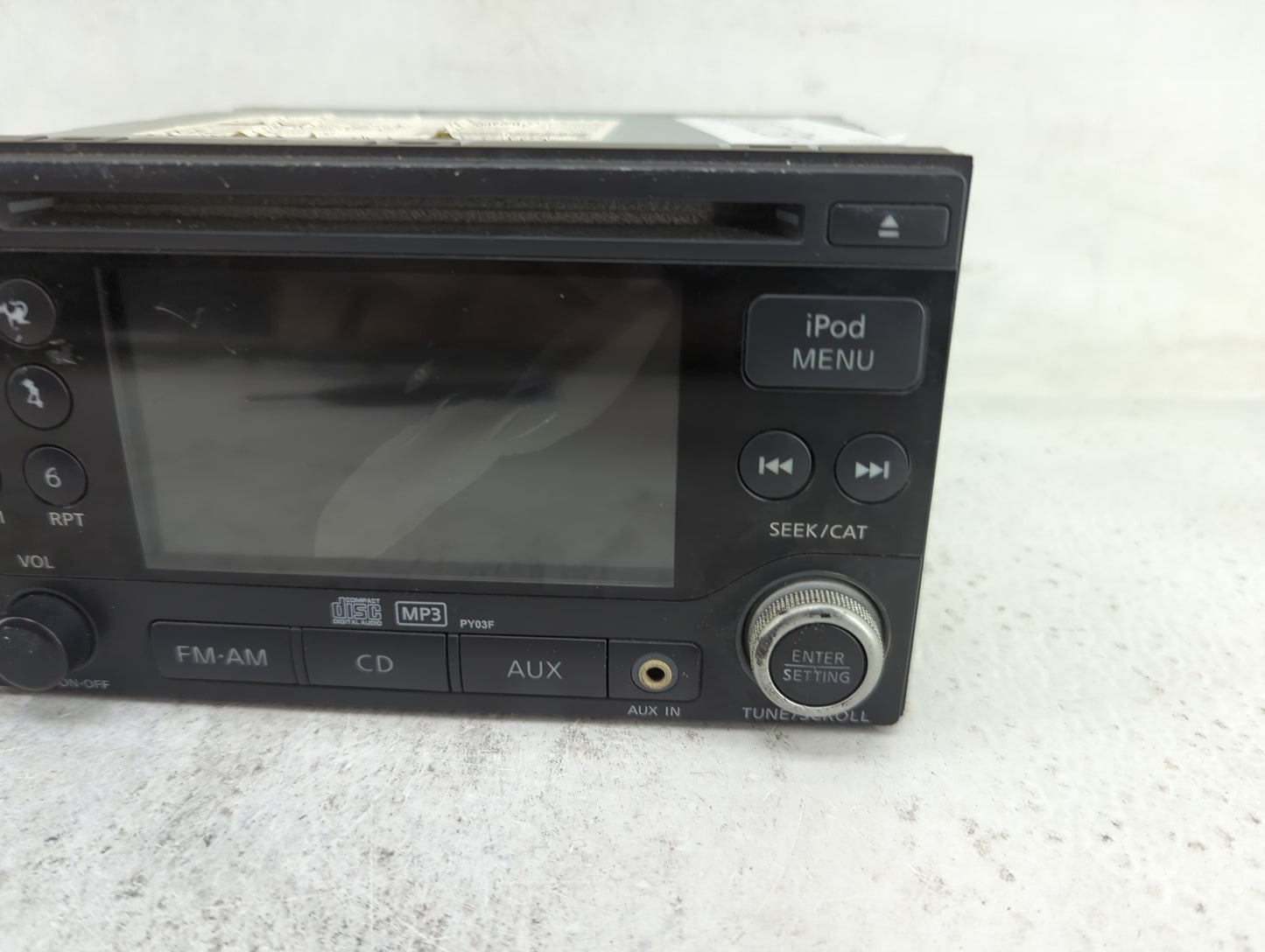 2010-2012 Nissan Sentra Radio AM FM Cd Player Receiver Replacement P/N:28185 ZT50B CQ-JN2863VD, PY03F Fits Fits 2010 2011 20