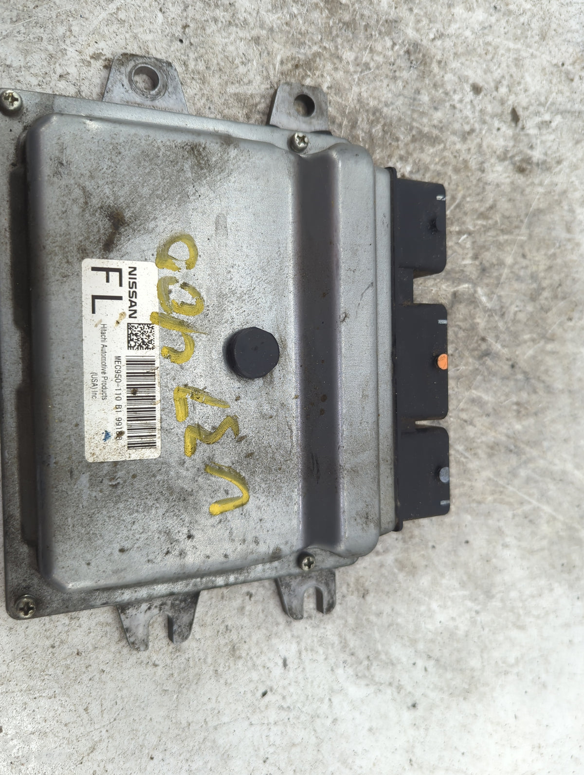 2010 Nissan Sentra PCM Engine Control Computer ECU ECM PCU OEM P/N:MEC950-110 B1 OEM Used Auto Parts - Oemusedautoparts1.com