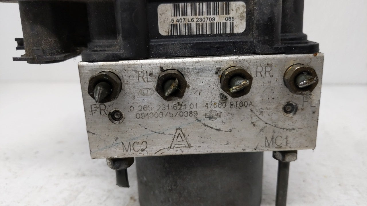 2007-2010 Nissan Sentra ABS Pump Control Module Replacement P/N:0 265 800 467 47660-ET00A Fits Fits 2007 2008 2009 2010 OEM 