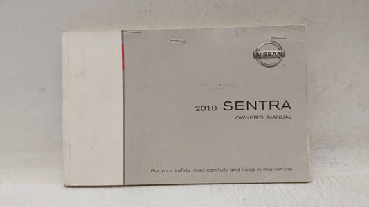2010 Nissan Sentra Owners Manual Book Guide OEM Used Auto Parts - Oemusedautoparts1.com
