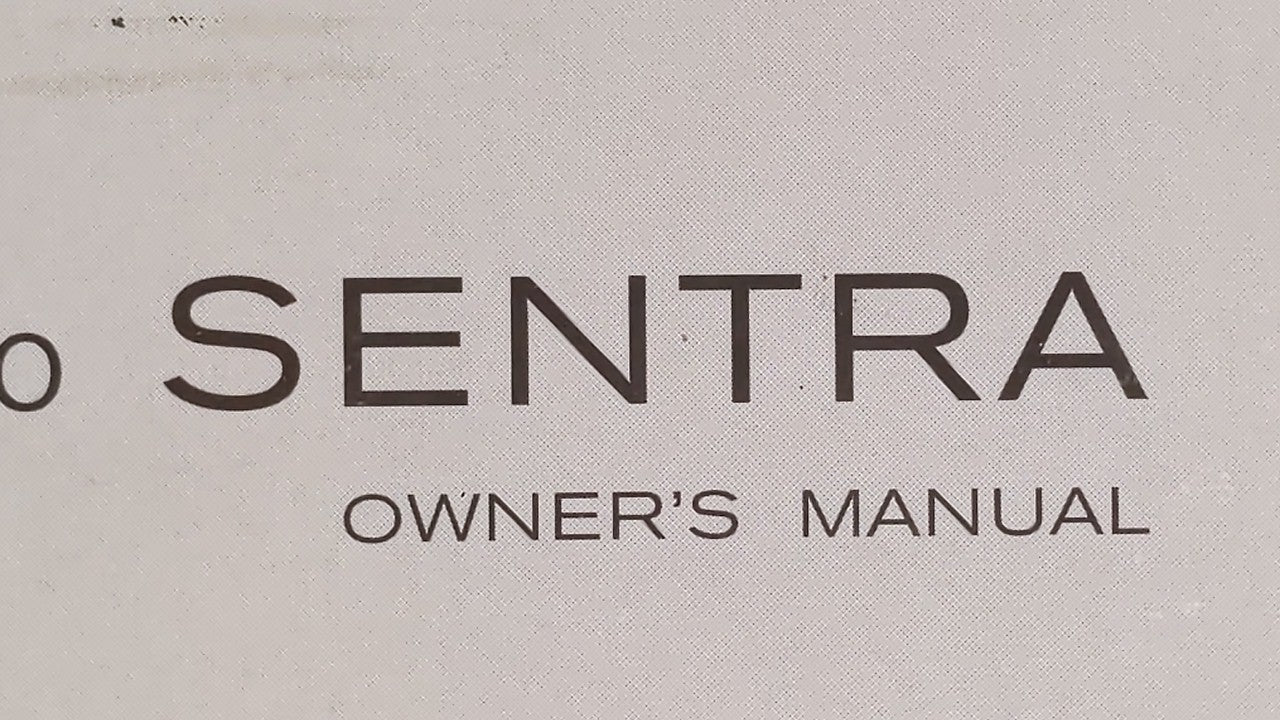 2010 Nissan Sentra Owners Manual Book Guide OEM Used Auto Parts - Oemusedautoparts1.com