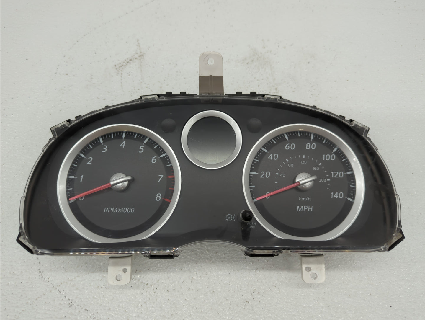 2010 Nissan Sentra Instrument Cluster Speedometer Gauges P/N:24810ZT70R Fits OEM Used Auto Parts - Oemusedautoparts1.com