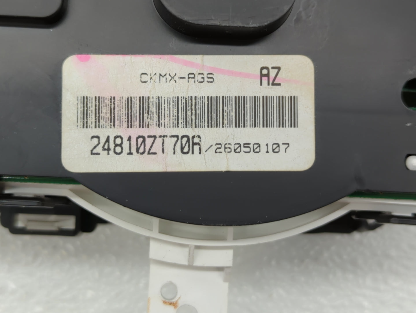 2010 Nissan Sentra Instrument Cluster Speedometer Gauges P/N:24810ZT70R Fits OEM Used Auto Parts - Oemusedautoparts1.com