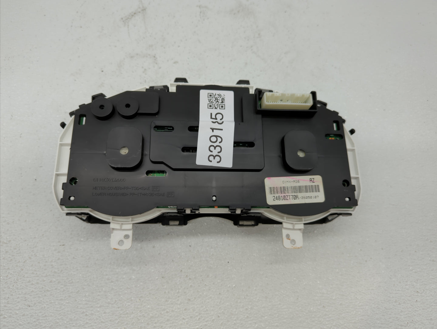 2010 Nissan Sentra Instrument Cluster Speedometer Gauges P/N:24810ZT70R Fits OEM Used Auto Parts - Oemusedautoparts1.com