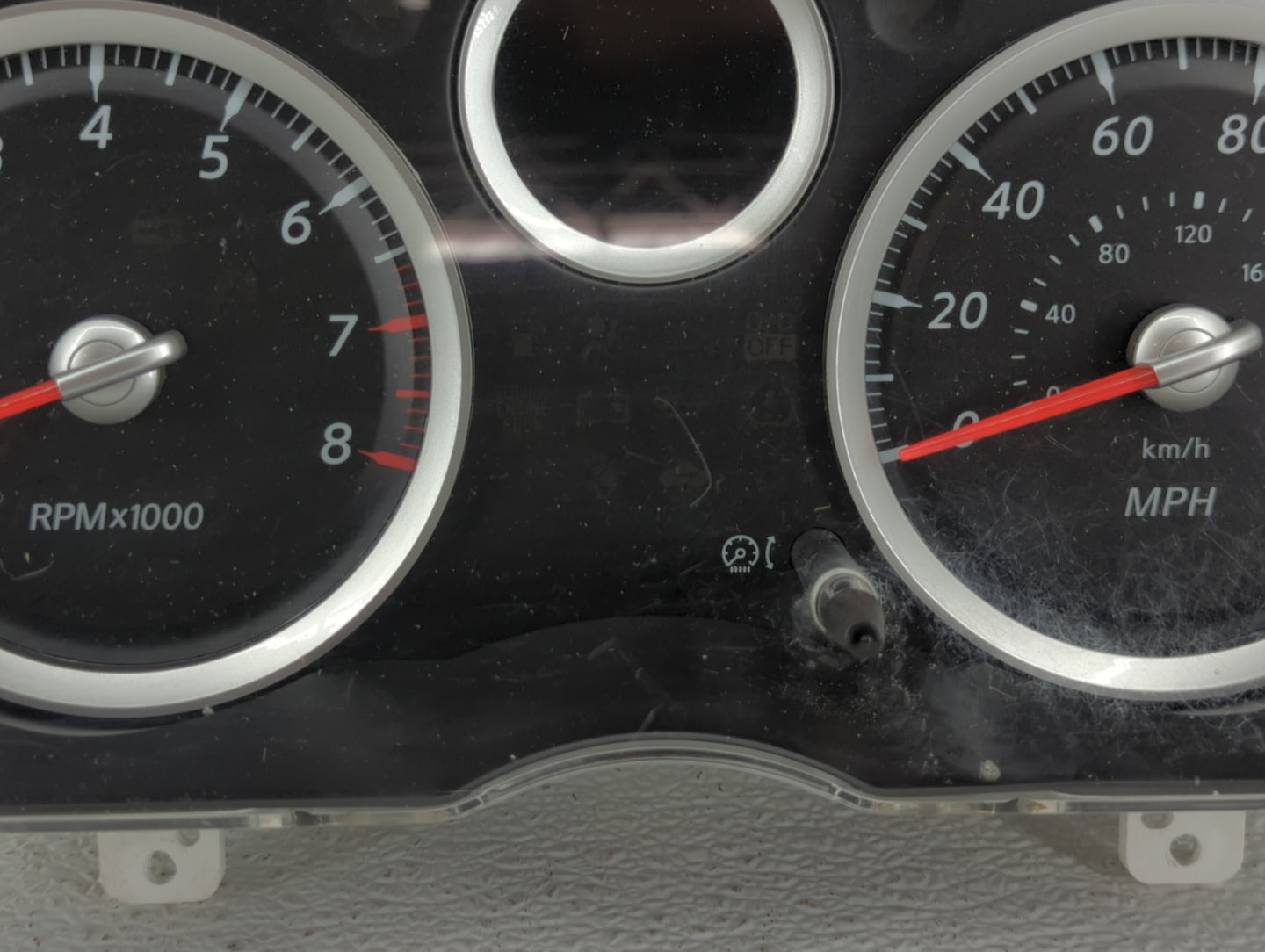 2010 Nissan Sentra Instrument Cluster Speedometer Gauges P/N:24810ZT72D 24810ZT72E Fits OEM Used Auto Parts - Oemusedautopar