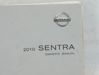 2010 Nissan Sentra Owners Manual Book Guide OEM Used Auto Parts - Oemusedautoparts1.com