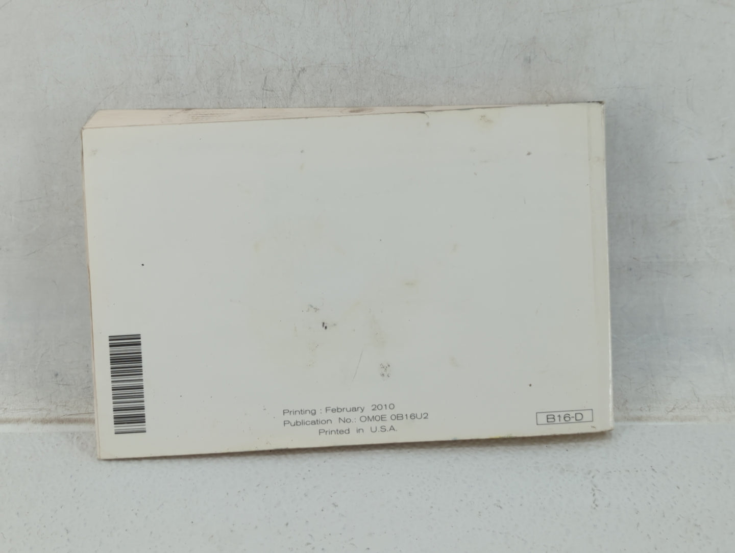 2010 Nissan Sentra Owners Manual Book Guide OEM Used Auto Parts - Oemusedautoparts1.com