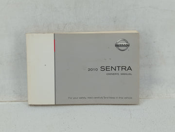 2010 Nissan Sentra Owners Manual Book Guide OEM Used Auto Parts - Oemusedautoparts1.com