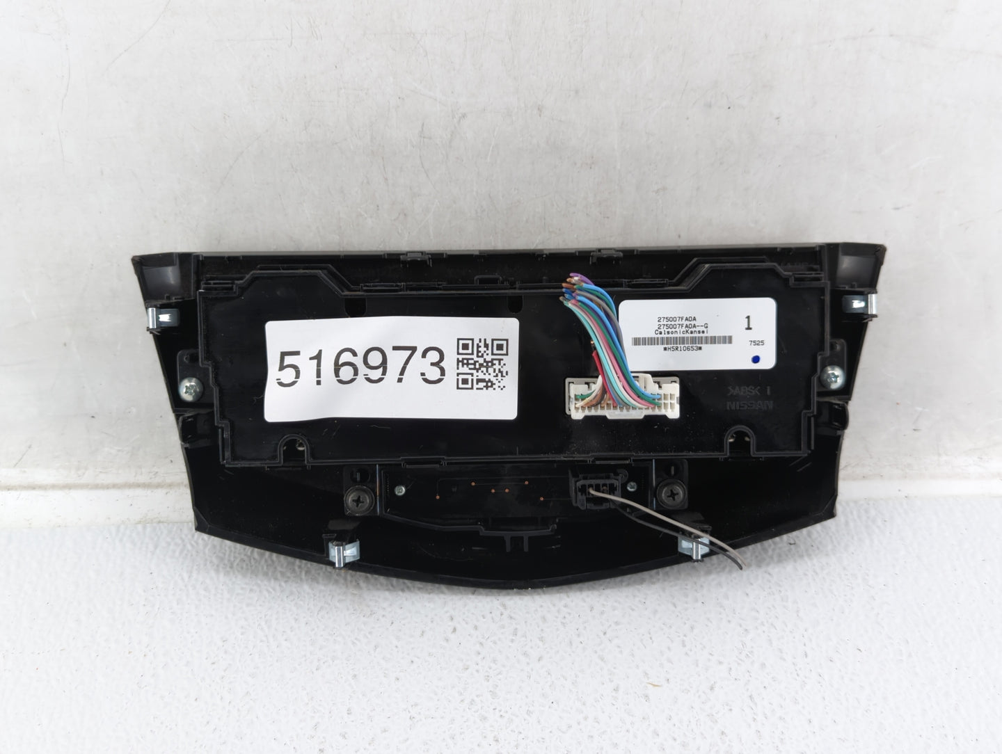 2010-2012 Nissan Sentra Climate Control Module Temperature AC/Heater Replacement P/N:275007FA0A 27510 ZT50A Fits OEM Used Au