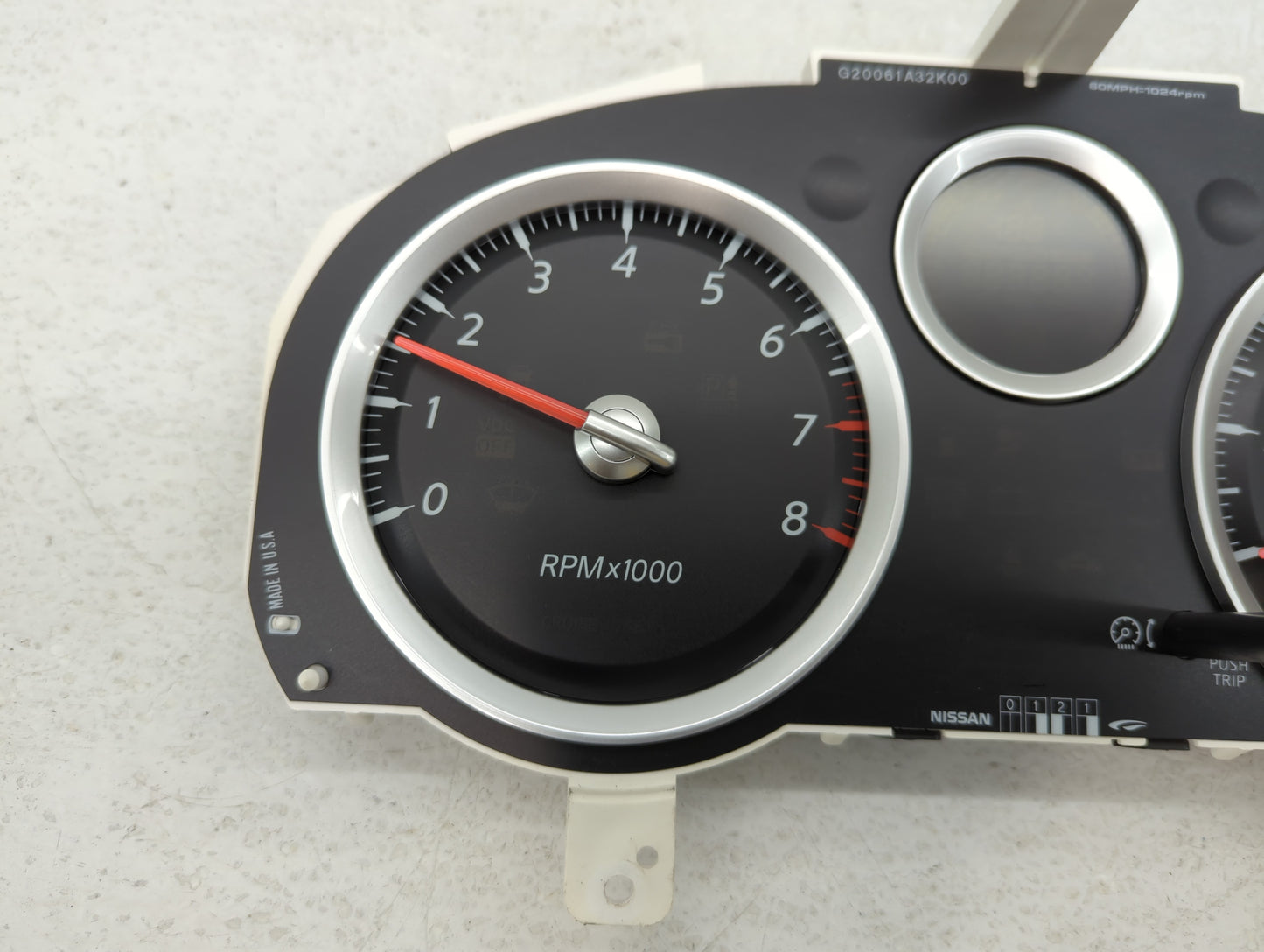 2010 Nissan Sentra Instrument Cluster Speedometer Gauges P/N:24810ZT70A 24810ZT70R Fits OEM Used Auto Parts - Oemusedautopar