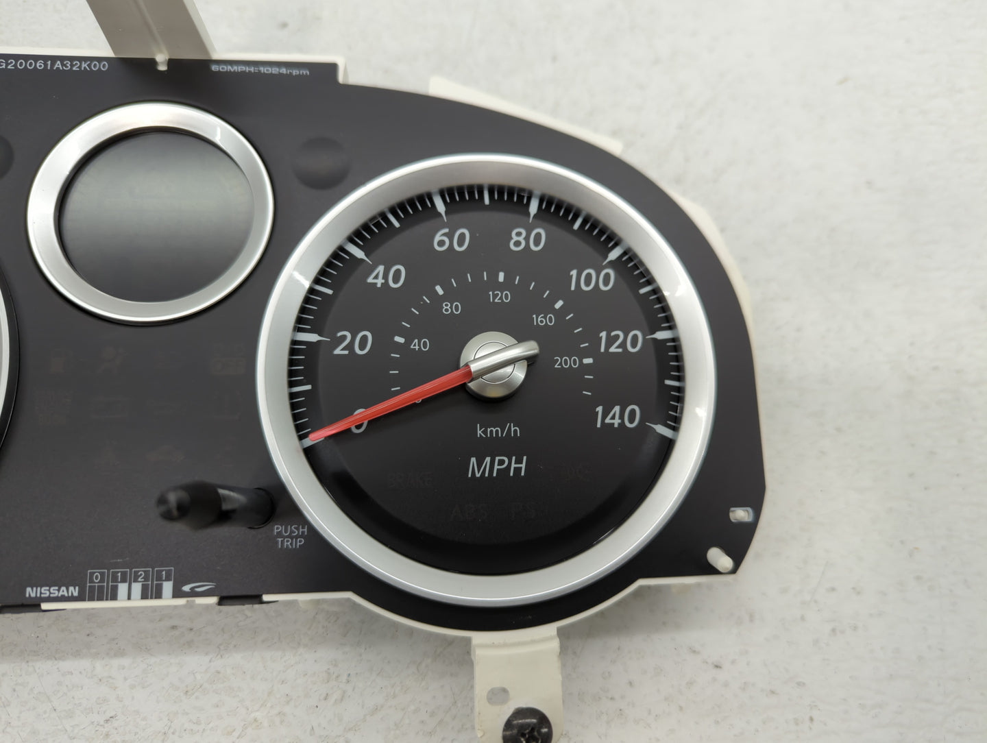 2010 Nissan Sentra Instrument Cluster Speedometer Gauges P/N:24810ZT70A 24810ZT70R Fits OEM Used Auto Parts - Oemusedautopar