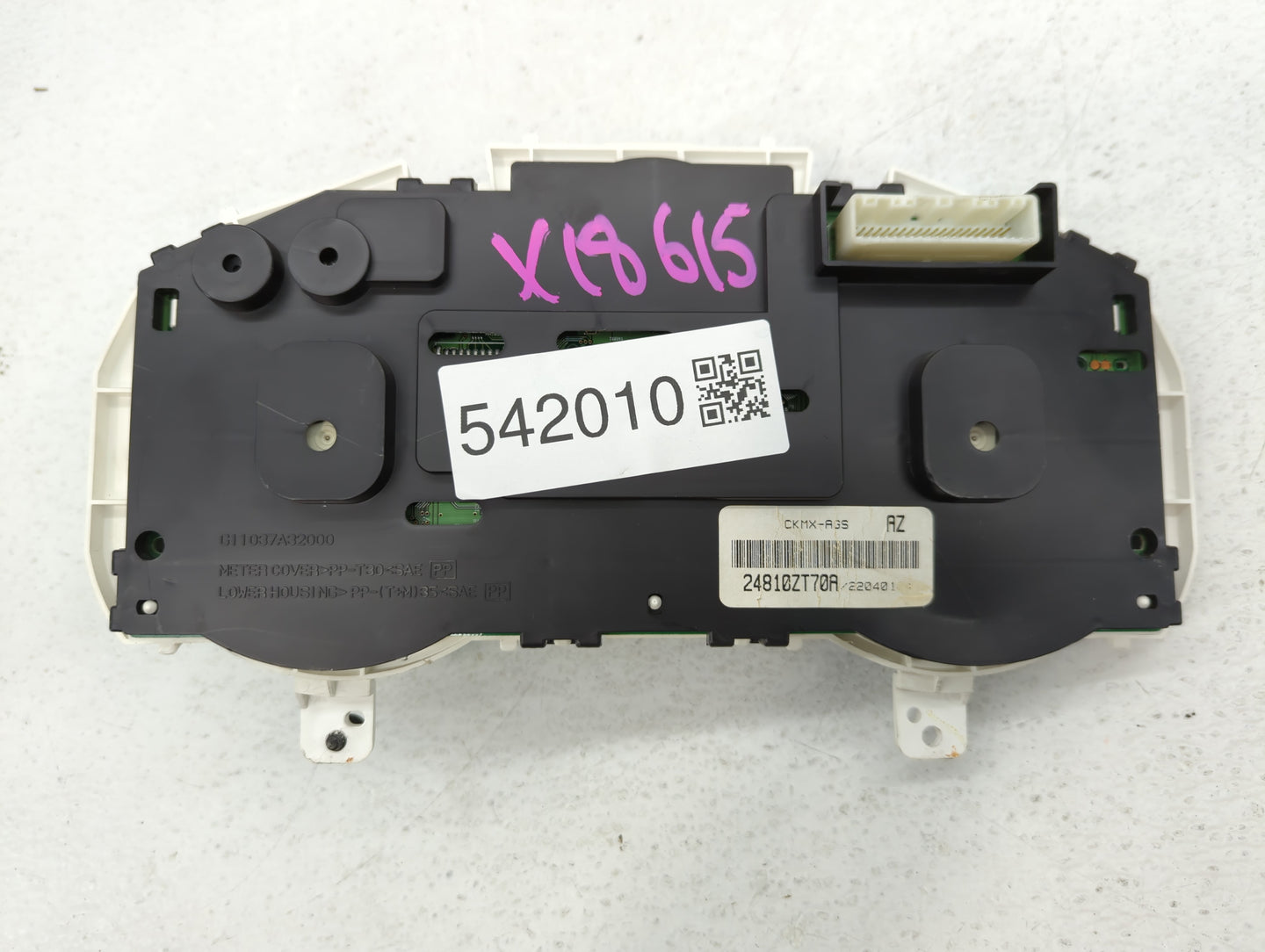 2010 Nissan Sentra Instrument Cluster Speedometer Gauges P/N:24810ZT70A 24810ZT70R Fits OEM Used Auto Parts - Oemusedautopar