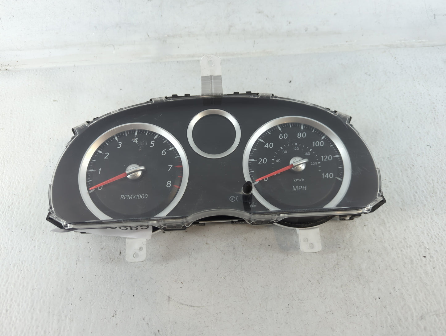 2010 Nissan Sentra Instrument Cluster Speedometer Gauges P/N:24810ZT70R Fits OEM Used Auto Parts - Oemusedautoparts1.com