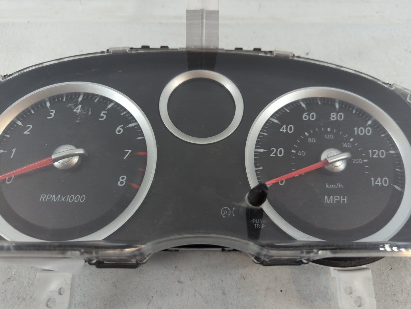 2010 Nissan Sentra Instrument Cluster Speedometer Gauges P/N:24810ZT70R Fits OEM Used Auto Parts - Oemusedautoparts1.com