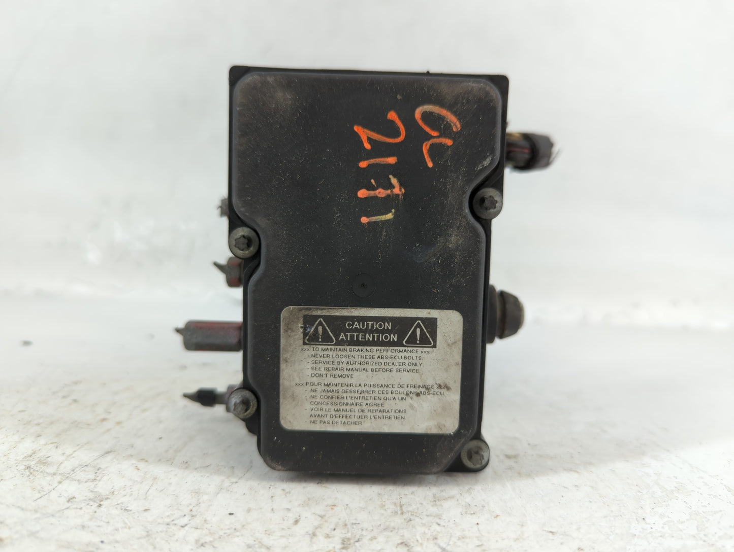 2007-2010 Nissan Sentra ABS Pump Control Module Replacement P/N:44510-06080-A Fits Fits 2007 2008 2009 2010 OEM Used Auto Pa