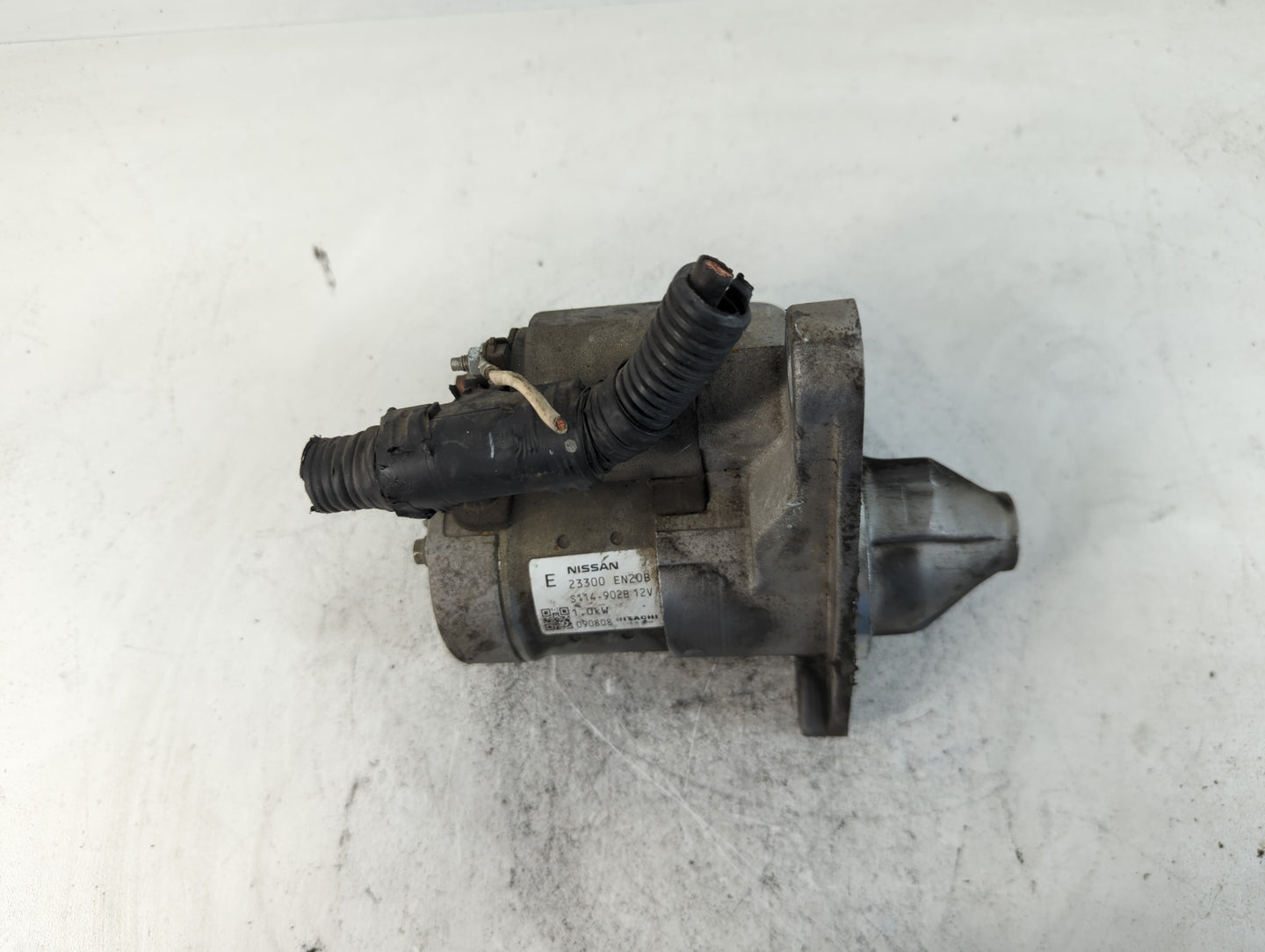 2010-2012 Nissan Sentra Car Starter Motor Solenoid OEM P/N:S114-902B 23300 EN20B Fits Fits 2010 2011 2012 2013 OEM Used Auto