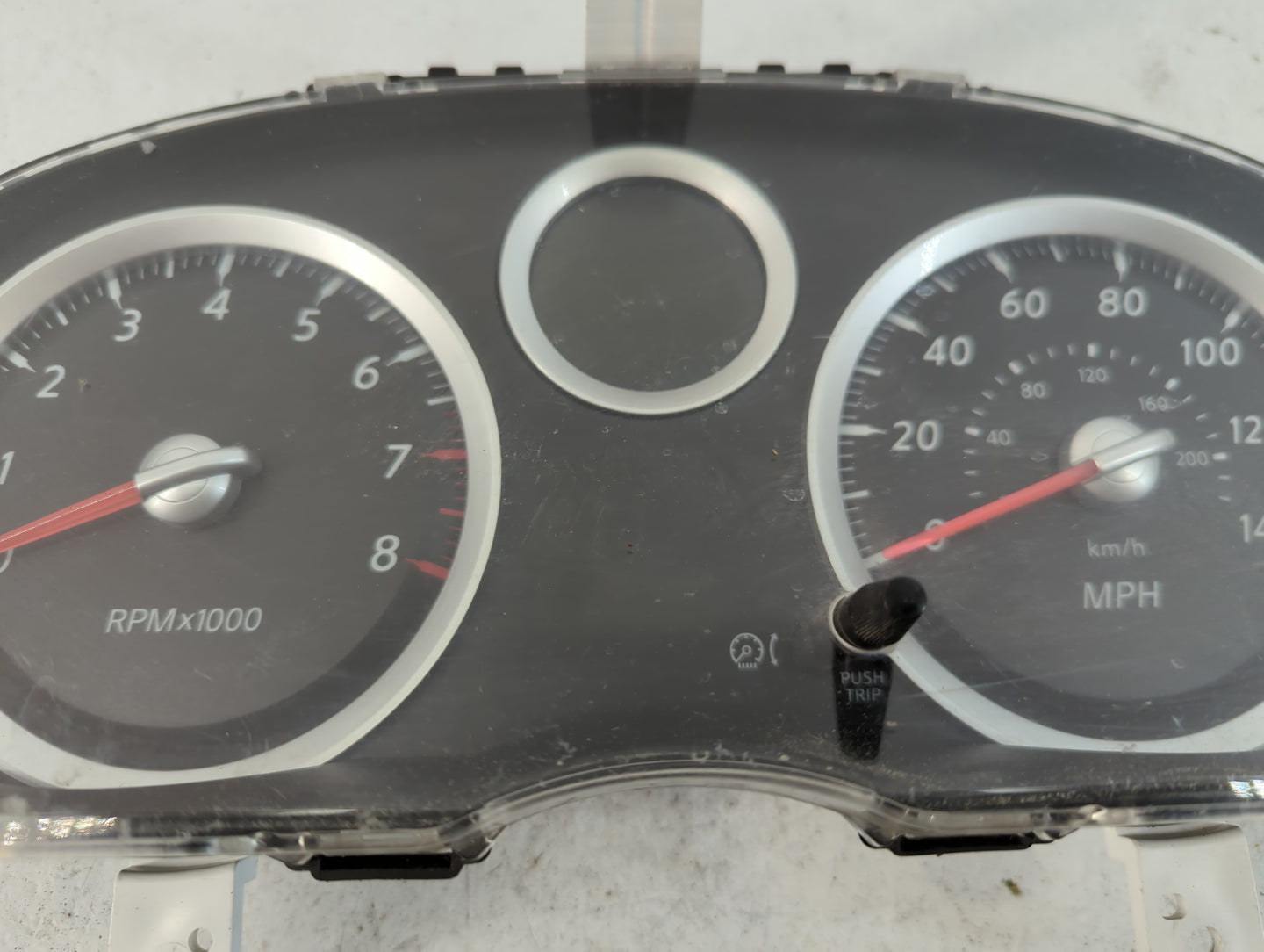 2010 Nissan Sentra Instrument Cluster Speedometer Gauges P/N:24810ZT70E Fits OEM Used Auto Parts - Oemusedautoparts1.com