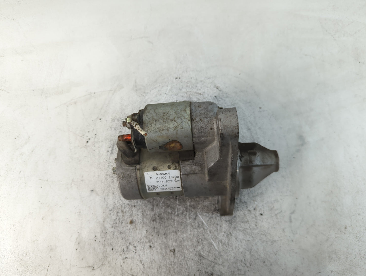 2009-2012 Nissan Sentra Car Starter Motor Solenoid OEM P/N:23300 EN20B Fits Fits 2009 2010 2011 2012 2013 OEM Used Auto Part