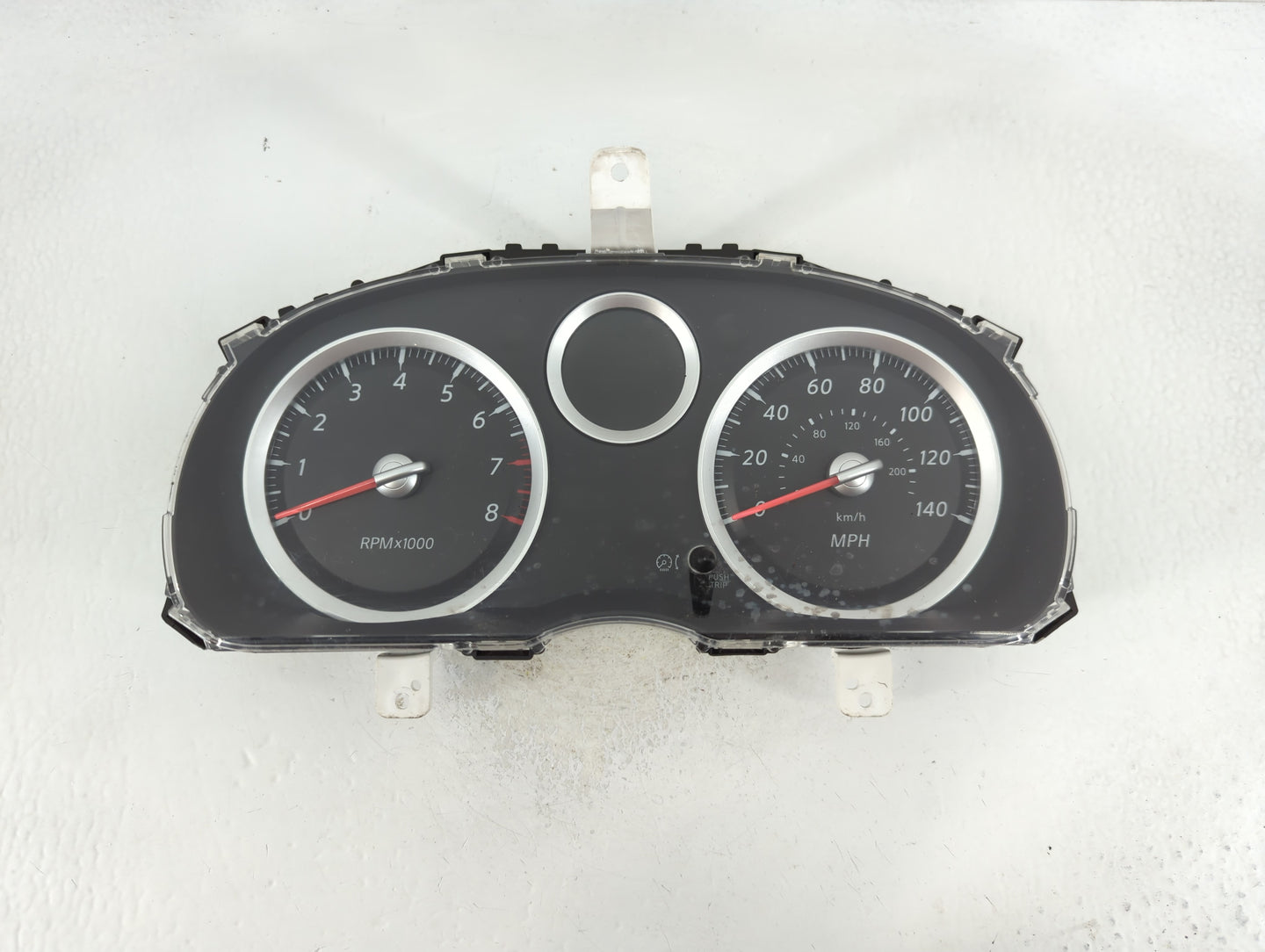 2010 Nissan Sentra Instrument Cluster Speedometer Gauges P/N:24810ZT72E Fits OEM Used Auto Parts - Oemusedautoparts1.com