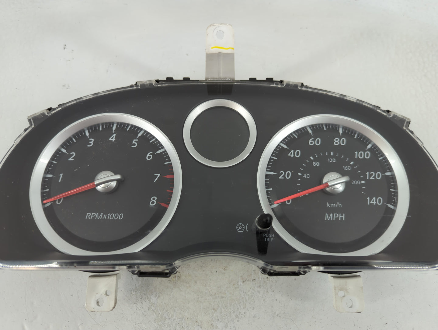 2010 Nissan Sentra Instrument Cluster Speedometer Gauges P/N:24810ZT72E Fits OEM Used Auto Parts - Oemusedautoparts1.com