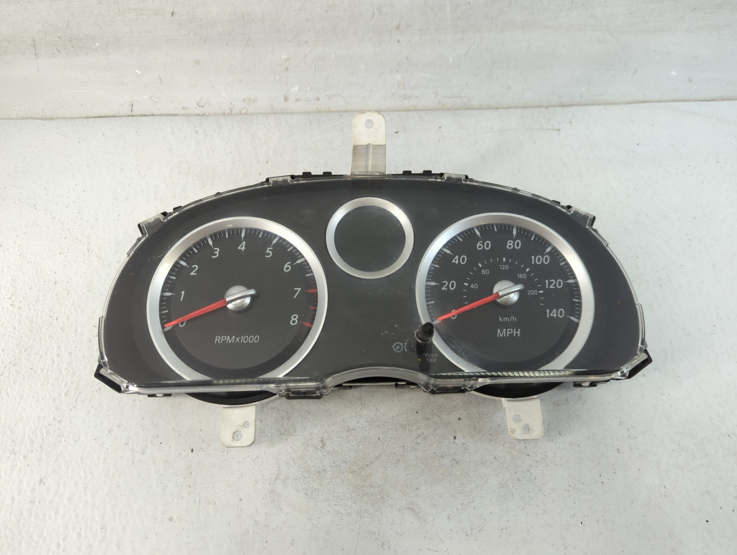 2010 Nissan Sentra Instrument Cluster Speedometer Gauges P/N:24810ZT72E Fits OEM Used Auto Parts - Oemusedautoparts1.com