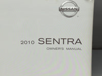 2010 Nissan Sentra Owners Manual Book Guide P/N:OM0E-0B16U0 OEM Used Auto Parts - Oemusedautoparts1.com