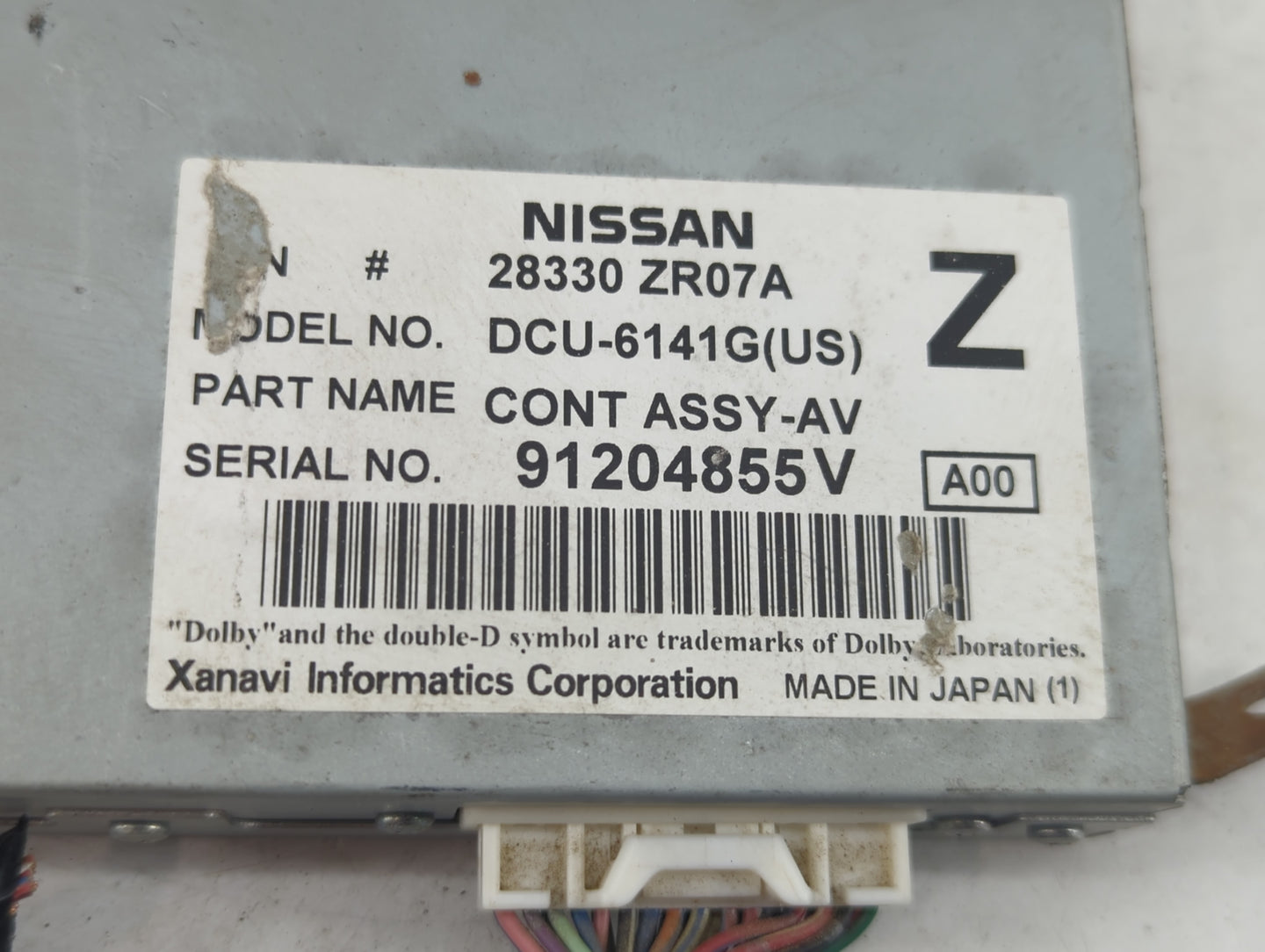 2010 Nissan Titan Information Display Screen - Oemusedautoparts1.com