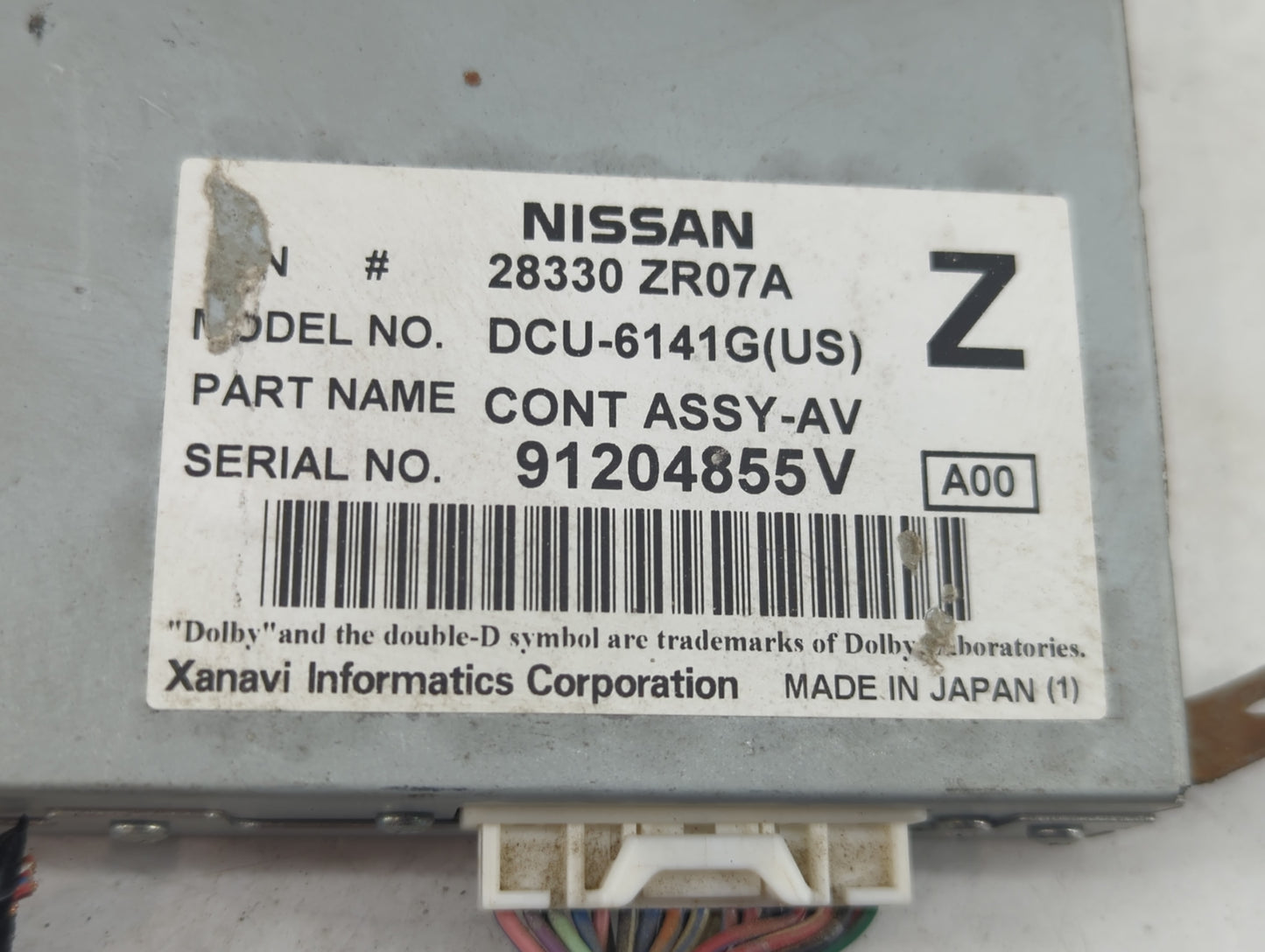 2010 Nissan Titan Information Display Screen - Oemusedautoparts1.com