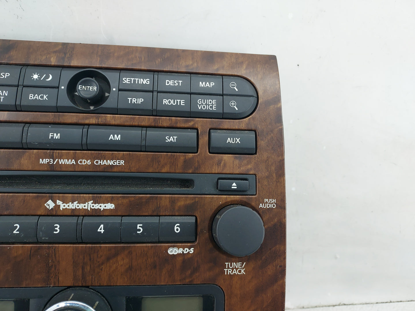2010 Nissan Titan Climate Control Module Temperature AC/Heater Replacement Fits OEM Used Auto Parts - Oemusedautoparts1.com