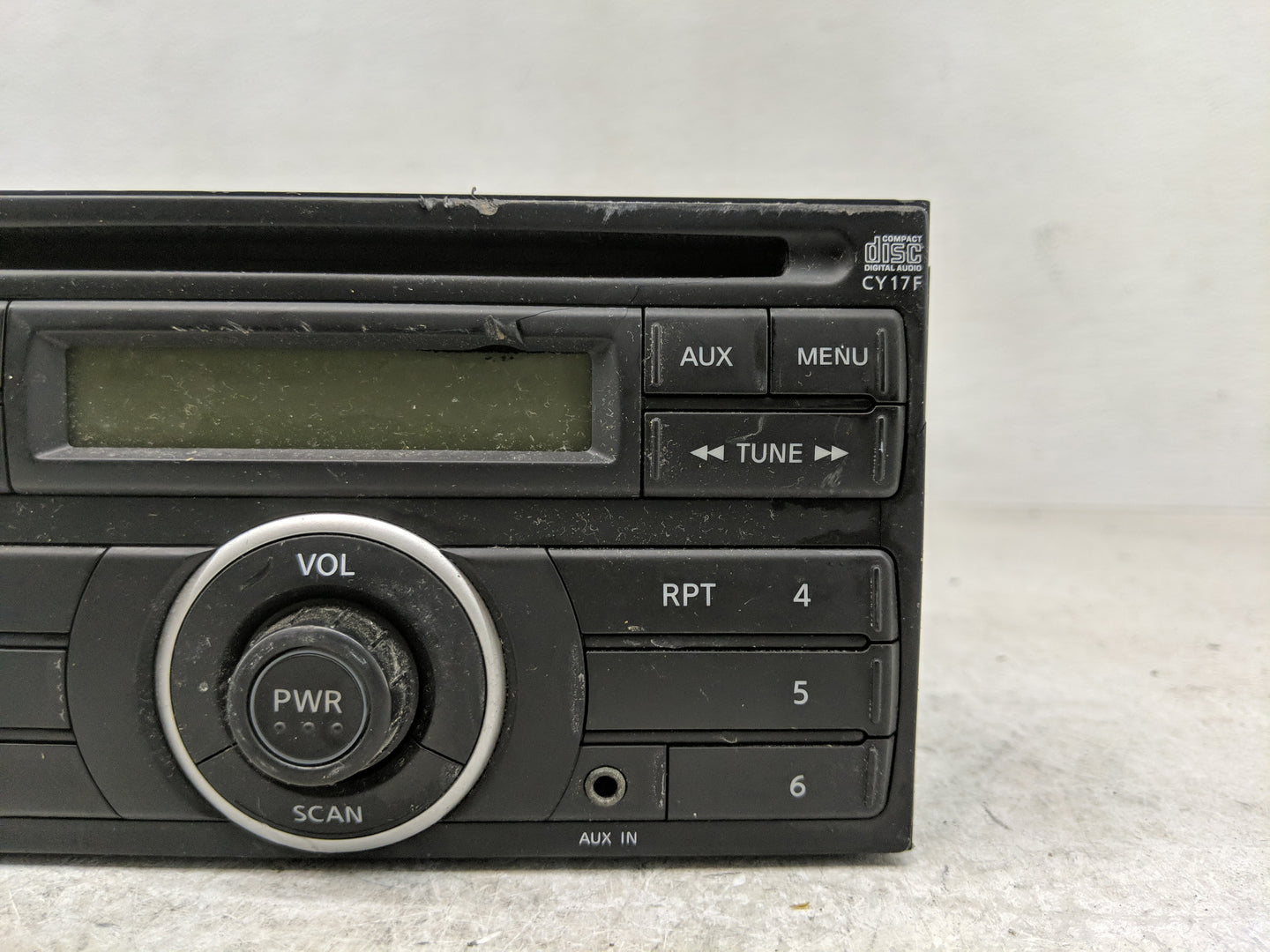 2010-2012 Nissan Versa Radio AM FM Cd Player Receiver Replacement P/N:28185 3AN0A Fits Fits 2010 2011 2012 2014 2015 2016 OE