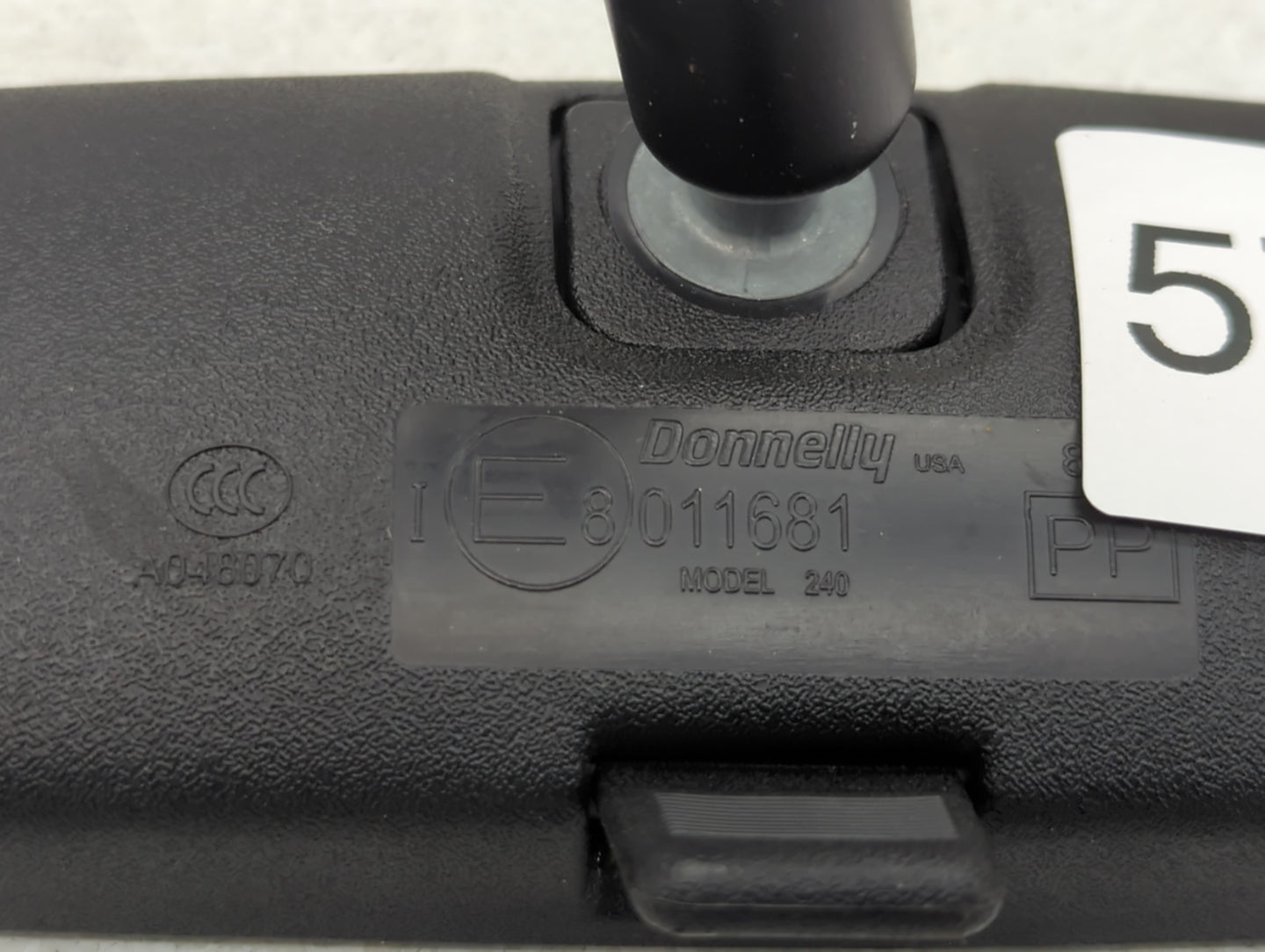 2007-2022 Nissan Versa Interior Rear View Mirror Replacement OEM P/N:E8011681 Fits OEM Used Auto Parts - Oemusedautoparts1.c