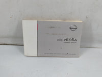 2010 Nissan Versa Owners Manual Book Guide P/N:OM0E-0C11U1 OEM Used Auto Parts - Oemusedautoparts1.com