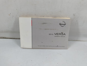 compare product 2010 Nissan Versa Owners Manual Book Guide P/N:OM0E-0C11U1 OEM Used Auto Parts