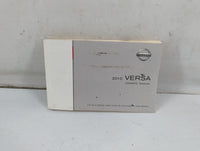 2010 Nissan Versa Owners Manual Book Guide P/N:OM0E-0C11U1 OEM Used Auto Parts - Oemusedautoparts1.com