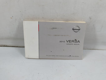 compare product 2010 Nissan Versa Owners Manual Book Guide P/N:OM0E-0C11U1 OEM Used Auto Parts